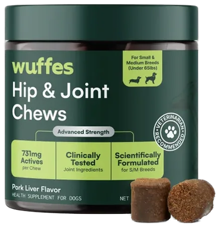 Wuffes Hip and Joint Chews, Advanced Strength